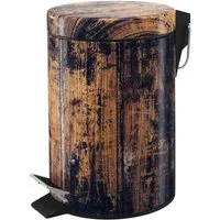 Sanilo Kosmetikeimer Vintage, 3 Liter, Bad Mülleimer mit Absenkautomatik & Innenbehälter