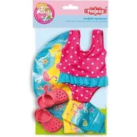 Heless Puppen Accessoires-Set Puppen-Schwimmset mit Zubehör, Größe 35 - 45 cm