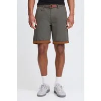 Blend Chinoshorts BHNeji Chino Shorts mit umgeschlagenen Hosenbeinen in Kontrastfarbe