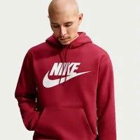 Nike Sportswear Kapuzensweatshirt M NK CLUB BB PO GFX HOODIE mit Rundhalsausschnitt, Langarm-Design, aus Baumwolle und Polyester