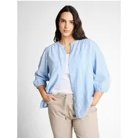TOM TAILOR PLUS Schluppenbluse mit Streifen-Design