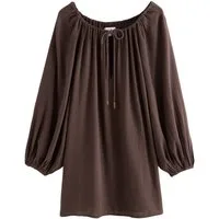 Next Strandshirt Sommerlicher Jacquard-Cover-up (1-tlg)