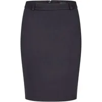 HECHTER PARIS Jerseyrock HECHTER Paris CASUAL Damen-Jerseyrock ModernFit Blau Microdesign