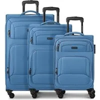 Smartbox Kofferset Edition 04 4 Rollen Kofferset 3-teilig mit Dehnfalte, (Set)