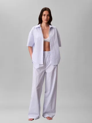 COVERED WB POPLIN PANT SERA STRIPE BLUE DESCENT - Gr. - M