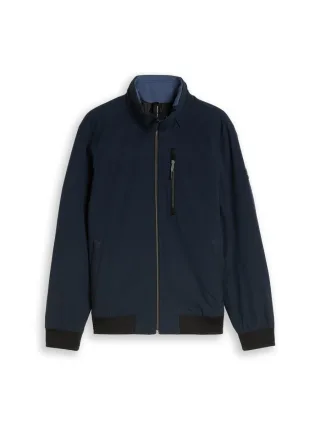 Tom Tailor - Blouson mit Stehkragen blau - Gr. - XXXL