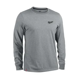 Milwaukee Hybrid Langarm Shirt Grau S - 4932492988