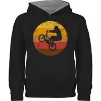 Shirtracer Hoodie BMX Jump I Geschenk BMX Fahrer I BMX Fan Kinder Sport Kleidung