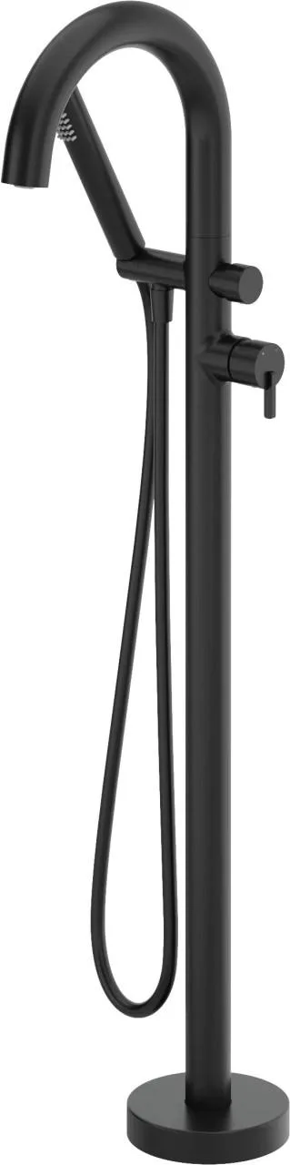 Neuesbad Serie 600 freistehende Wannenarmatur, U-Auslauf, schwarz matt NB1DEBQS_N17N1
