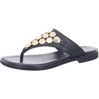 Gabor Gabor - Zehentrenner City - schwarz gold Pantolette