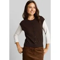 TOM TAILOR Cardigan Pullover & Strickjacken Pullunder mit Kaschmir-Anteil
