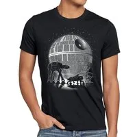 style3 T-Shirt Vollmond Walker AT-AT star krieg wars imperium der sterne vader
