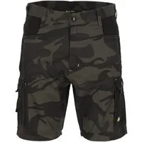 Uncle Sam Arbeitsshorts 20420 Herren Arbeitshose im Camouflage-Muster - Kurze Hose mit Beintaschen