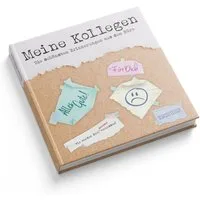 itenga Notizbuch itenga Gästebuch "Meine Kollegen" Abschied Freundebuch 88 Seiten 21x21