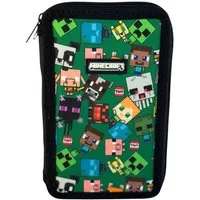 Minecraft Federmäppchen Minecraft Characters 3-stöckiges gefülltes Federmäppchen