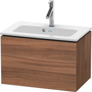 Duravit L-Cube Waschtischunterbau wandhängend Nussbaum Matt 620x391x400 mm - LC615607979 LC615607979