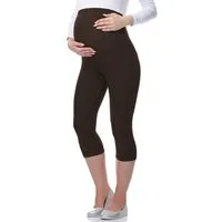 Be Mammy Umstandsleggings Damen 3/4 Capri Schwangerschafts Hosen (1-tlg) aus Viskose