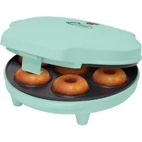 bestron Donut-Maker ADM218, 700 W, 7 Donuts – Antihaft, automatische Temperaturregelung