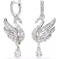 Swarovski Paar Ohrhänger Swan