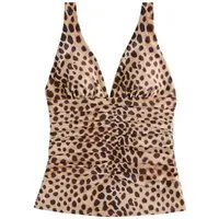 Next Tankini-Top Bauchformender Tankini mit Raffung (1-St)