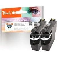 Tinte Doppelpack schwarz PI500-220 kompatibel zu Brother LC-3217BK