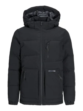 JACK&JONES - JJEOTTO PUFFER JACKET SN JNR Black - Gr. - 152