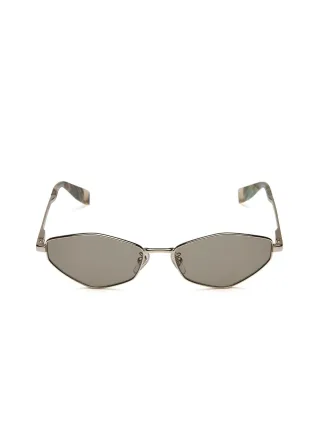 Furla Sonnenbrille Lichtgold/Grün
