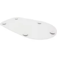 AREA17 Rollbrett Gleitbrett aus Acryl 38x22cm für KitchenAid, mit hochwertigen Teflongleitern für müheloses Verschieben
