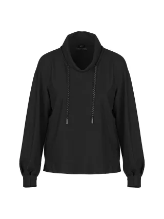 Marc Cain Sports - Legere Schlupf-Bluse black - Gr. - 36