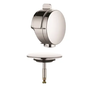 KLUDI ROTEXA MULTI Ein-, Ab- und Überlaufgarnitur Feinbau-Set chrom 7182605-00