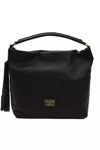 Schultertasche mit Quasten-Detail