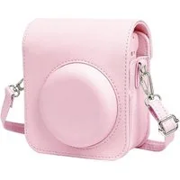 Mutig Kameratasche Tasche Kompatibel Sofortbildkamerasmit Instax Mini 12 (Sofortbildkamera aus Weichem Kunstleder mit Schulterriemen)