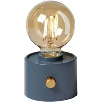 Northpoint LED Nachttischlampe Vintage Akku LED Tischlampe mit USB-C dimmbar