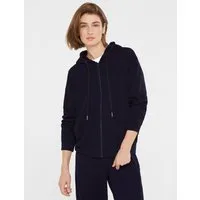 SENSES.THE LABEL Kapuzensweatjacke mit verstellbarer Kapuze