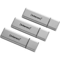 Intenso INTENSO USB-Stick Alu Line 3521473 USB 2.0 16GB 3erPack silber USB-Stick