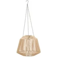 Home-trends24.de LED Solarleuchte Hängelampe Solar Natur Lampe Gartenbeleuchtung Leuchte Garten, Solar, ohne Leuchtmittel
