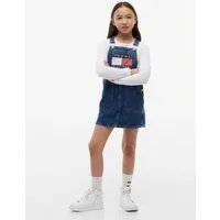 Tommy Hilfiger Latzkleid Regular Fit, Kinder bis 16 Jahre, verstellbare Träger