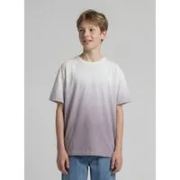 TOM TAILOR Kurzarmshirt mit Rückenprint und Farvbverlauf