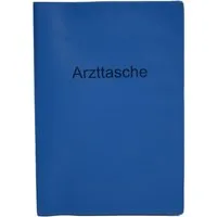 RNK Verlag Fächermappe Arzttasche Klapphülle A6 mit Fächern für Chipkarten/Bescheinigungen+Re