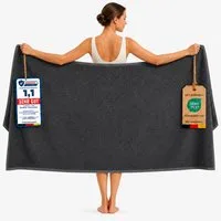 Komfortec Saunatuch 100x200 Extra Große XXL Premium Saunatuch, Unifarben (1-St), extra Große XXL, Schnelltrocknend, Frottee, Weich, Baumwolle