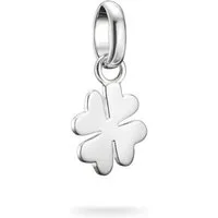 THOMAS SABO Charm-Einhänger Charm-Anhänger Glücksklee Connect Silber CC1202-001-21