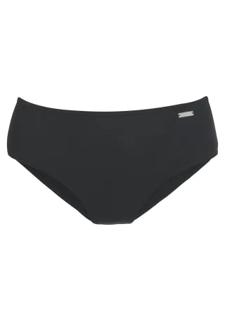 LASCANA - LASCANA Bikinihose (höher geschnitten) black - Gr. - 40