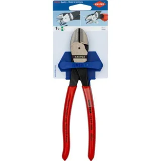 KNIPEX Kraft-Seitenschneider 200 mm, Kunststoff überzogen