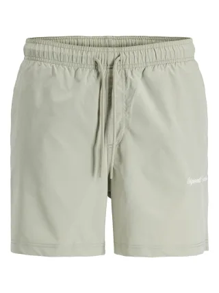 JACK&JONES - JPSTMAUI NORREBRO SWIM SHORTS REG RET Seagrass - Gr. - XXL