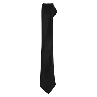 Premier - Krawatte für Herren/Damen Unisex (Schwarz)