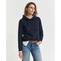 Gant Hoodie REG TONAL SHIELD HOODIE Ton in Ton Stickerei, Rippbündchen