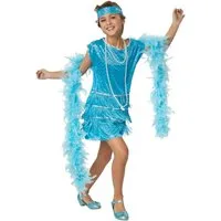 dressforfun Kostüm Mädchenkostüm Broadway Girl, Stilechtes Outfit der 20er Jahre