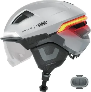 Abus Hyp-E Ace Helm gleam silver M (54-58 cm)