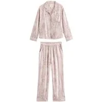 LAURA ASHLEY Pyjama Laura Ashley Josette Pyjama mit Knopfleiste (2 tlg)