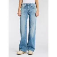 Herrlicher Straight-Jeans Prime New Denim Stretch mit Spitzbund hinten